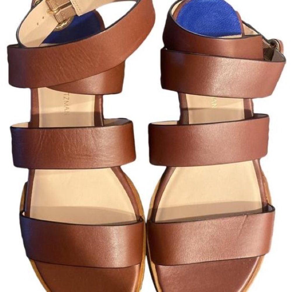 Stuart Weitzman Brown Sandals Oasis
